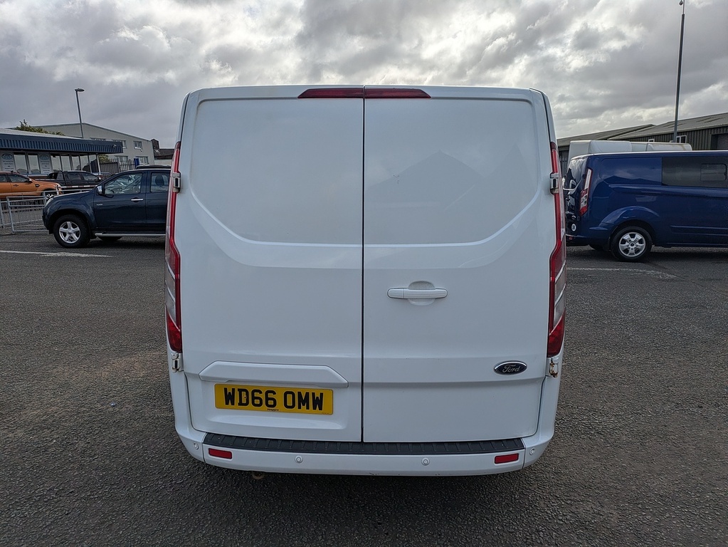 Ford Transit Custom Tdci 290 Limited WD66OMW White #6
