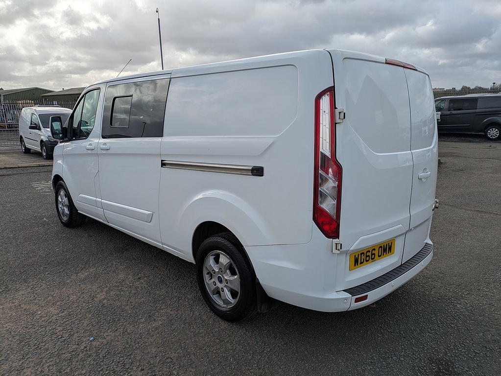 Ford Transit Custom Tdci 290 Limited WD66OMW White #5
