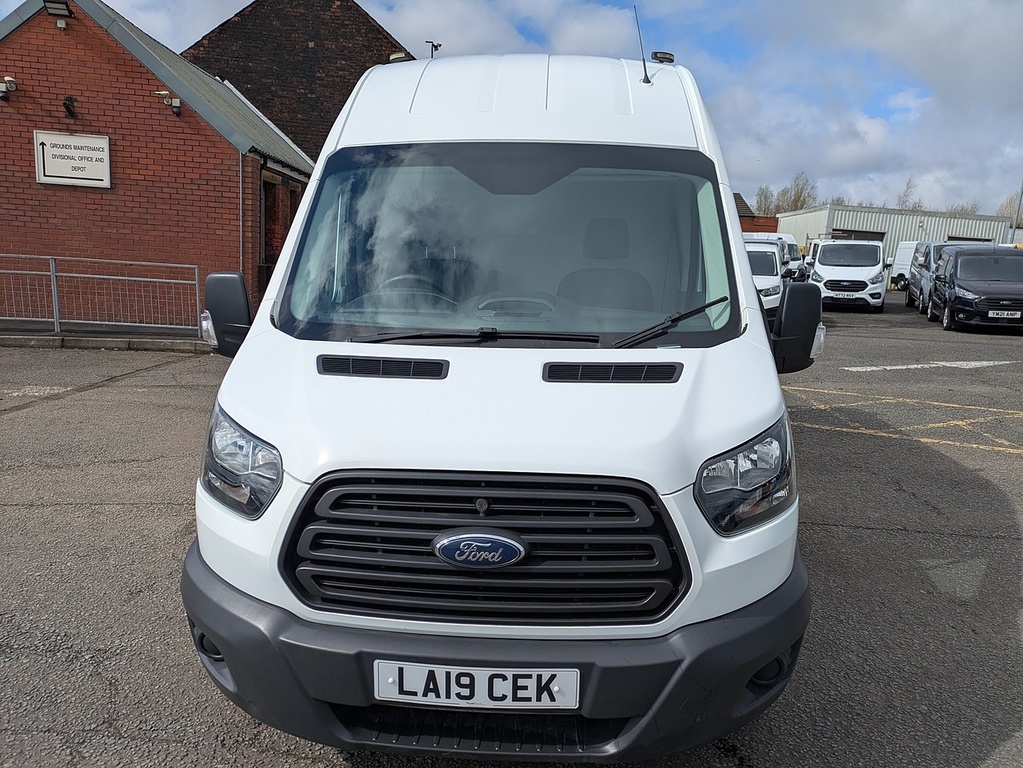 Ford Transit Custom 350 Ecoblue LA19CEK White #2