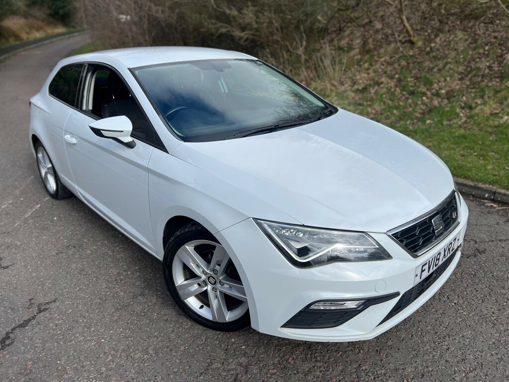 Seat Leon 2.0 Tdi Fr Technology Sport Coupe Euro 6 Ss White