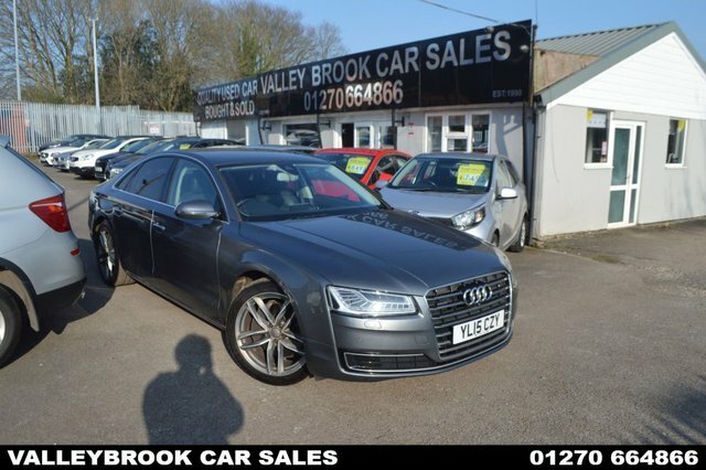 Audi A8 3.0 Tdi V6 Sport Executive Saloon Tiptr Grey