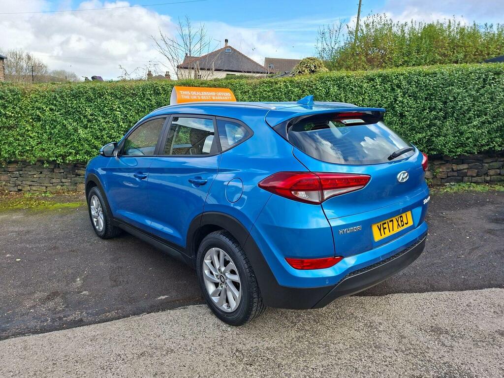 Hyundai Tucson Suv 1.7 Crdi Blue Drive Se Nav Euro 6 Ss 2 YF17XBJ Blue #3