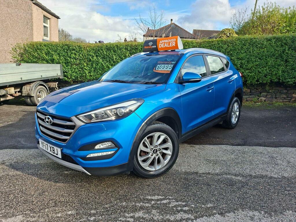 Hyundai Tucson Suv 1.7 Crdi Blue Drive Se Nav Euro 6 Ss 2 YF17XBJ Blue #2
