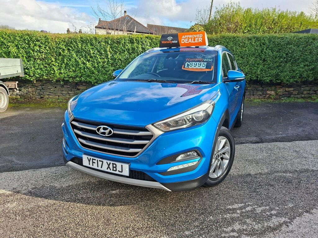 Hyundai Tucson Suv 1.7 Crdi Blue Drive Se Nav Euro 6 Ss 2 YF17XBJ Blue #5