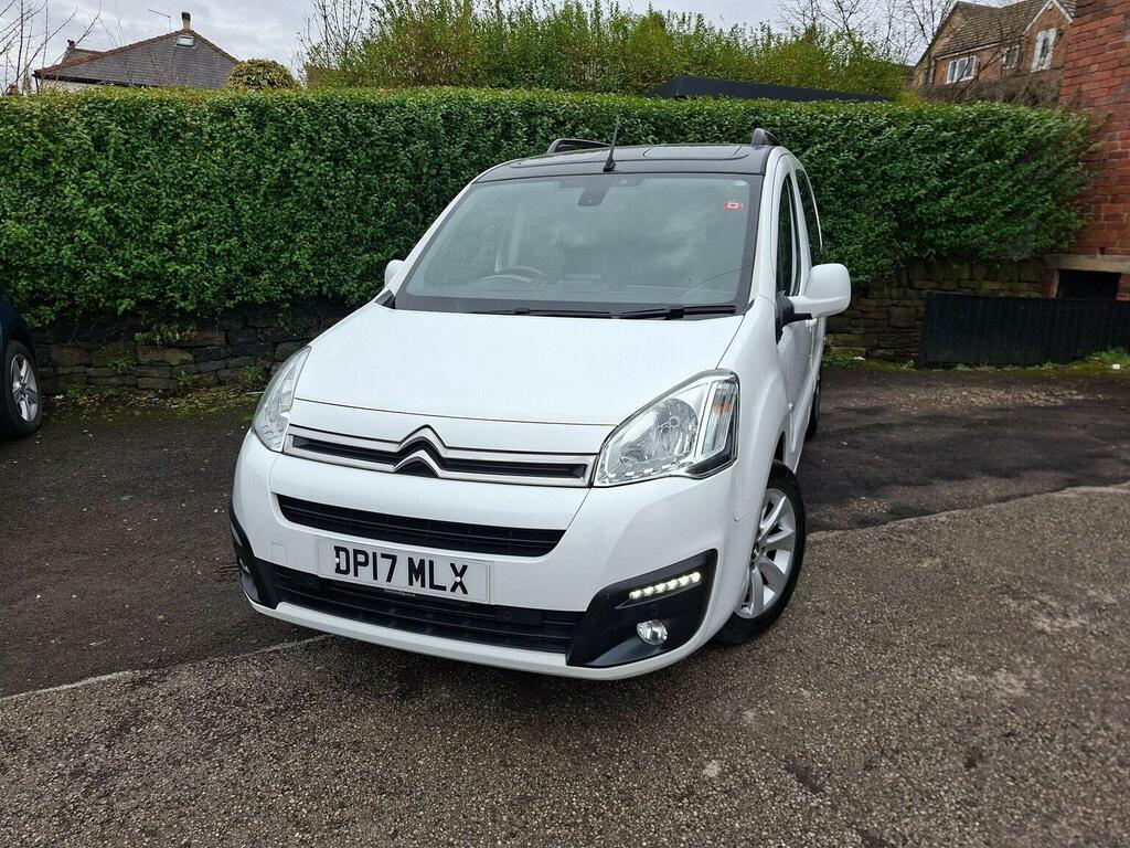 Citroen Berlingo Mpv 1.6 Bluehdi Flair Multispace Mpv Euro 6 Ss DP17MLX White #2