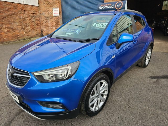 Vauxhall Mokka X 2018 1.4I Turbo Ecotec Active Suv Manua BN68VNS Blue #2