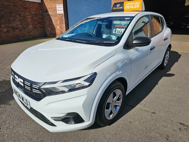 Dacia Sandero 2024 1.0 Tce Essential Hatchback NX24WLD White #2