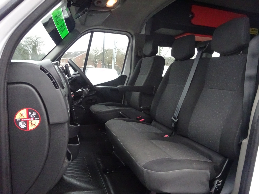 Vauxhall Movano L2 H2 Mwb BK69SVT White #6