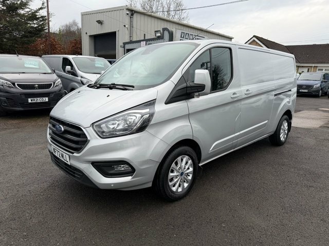 Ford Transit Custom 300 Ecoblue Limited Panel Silver