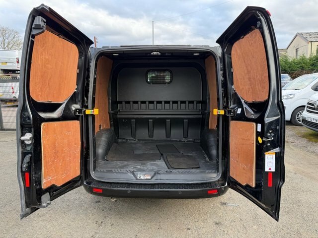 Ford Transit Custom 300 Ecoblue Limited Crew YN21RXL Black #6