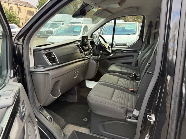Ford Transit Custom 300 Ecoblue Limited Crew YN21RXL Black #4