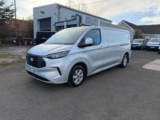 Ford Transit Custom 300 Ecoblue Limited Panel Silver