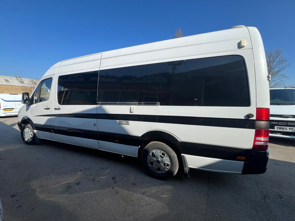 Mercedes-Benz Sprinter Campervan White #5