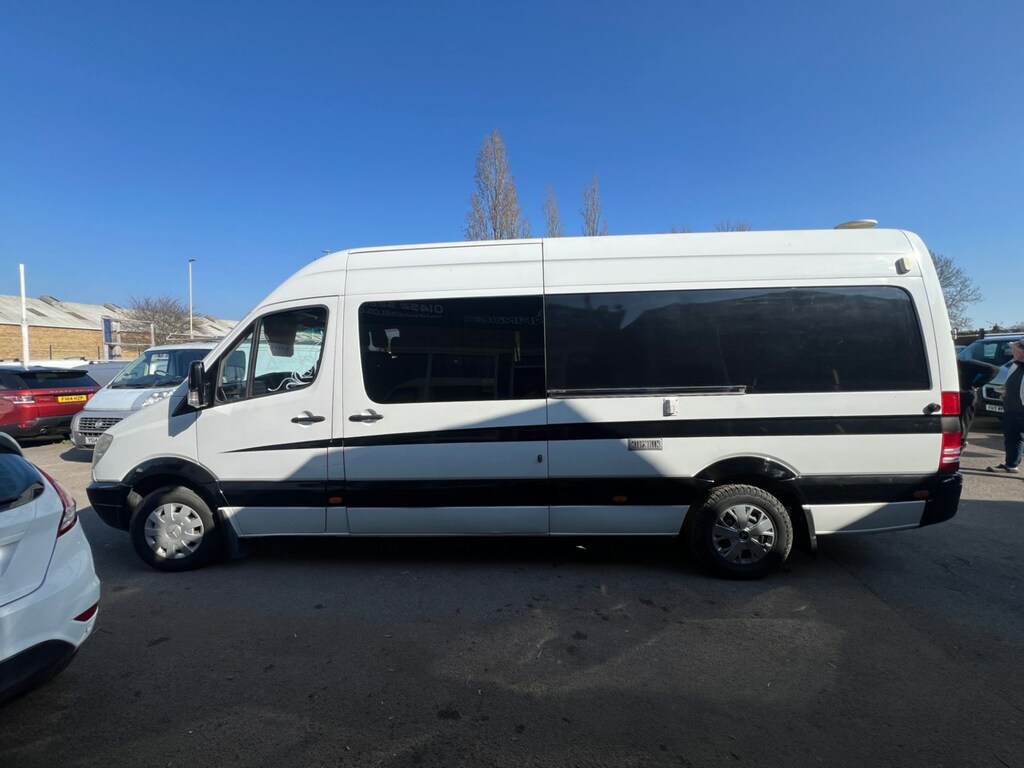 Mercedes-Benz Sprinter Campervan White #4