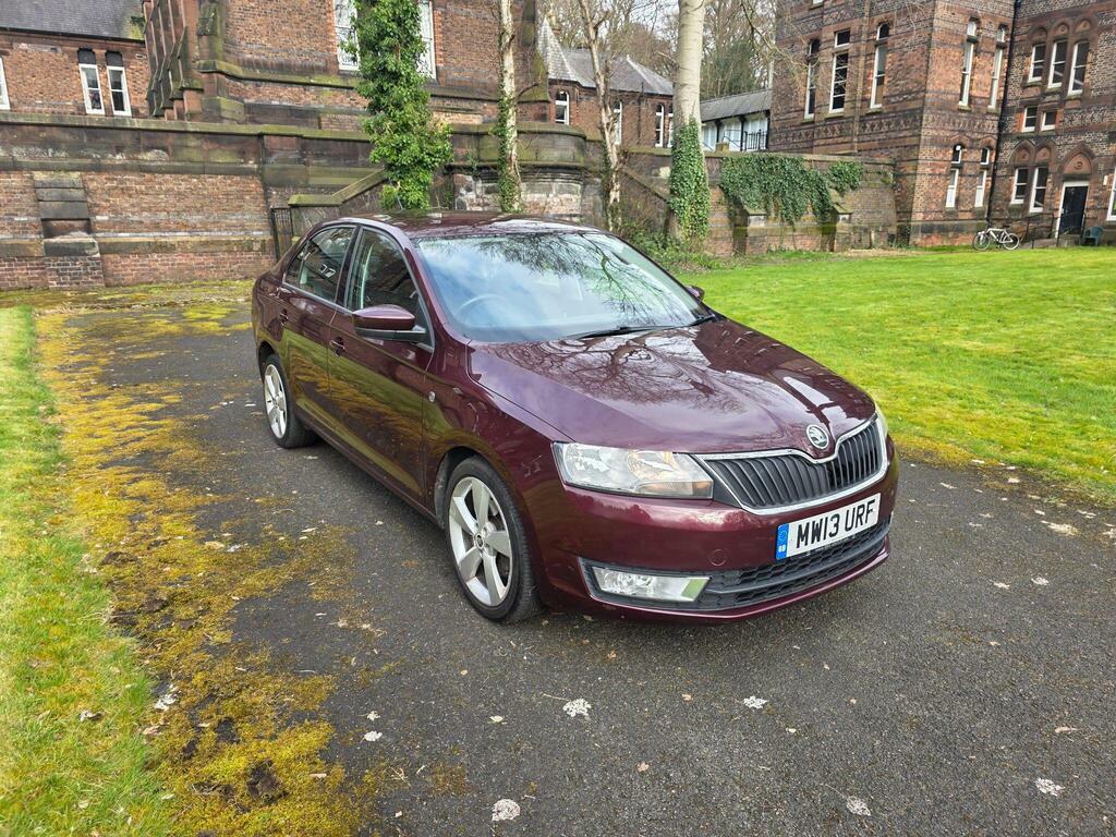 Skoda Rapid 1.2 Tsi Se Euro 5 MW13URF Red #5