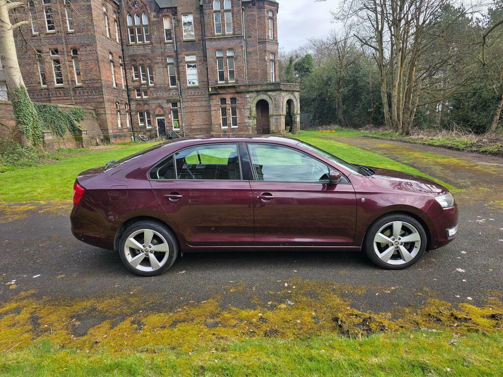 Skoda Rapid 1.2 Tsi Se Euro 5 MW13URF Red #4