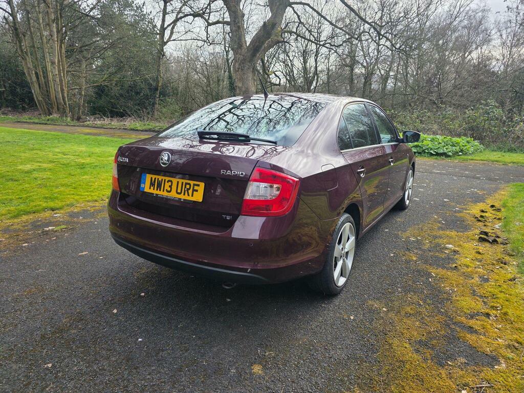 Skoda Rapid 1.2 Tsi Se Euro 5 MW13URF Red #6