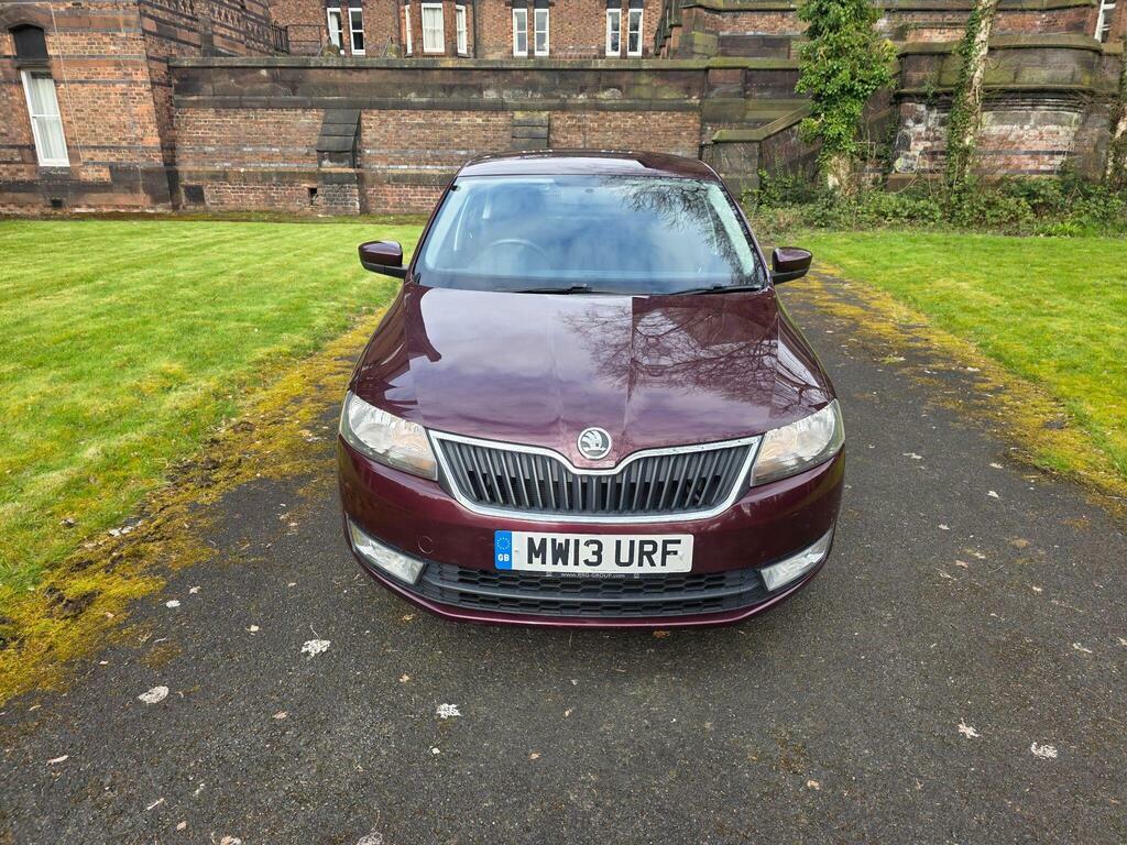 Skoda Rapid 1.2 Tsi Se Euro 5 MW13URF Red #2