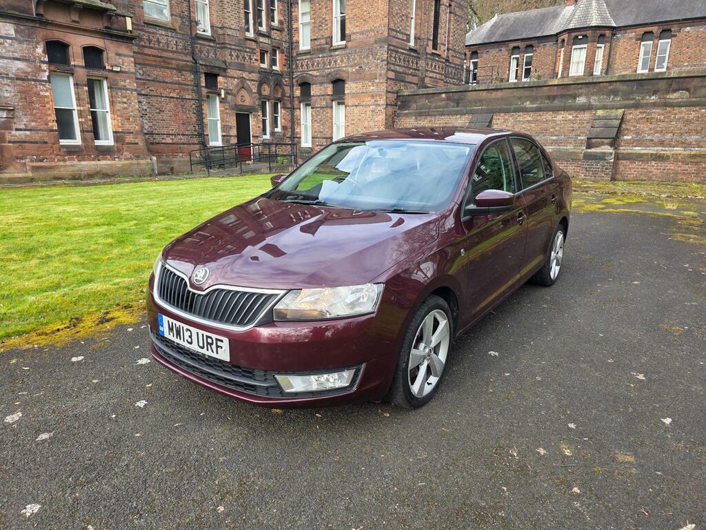 Skoda Rapid 1.2 Tsi Se Euro 5 MW13URF Red #3