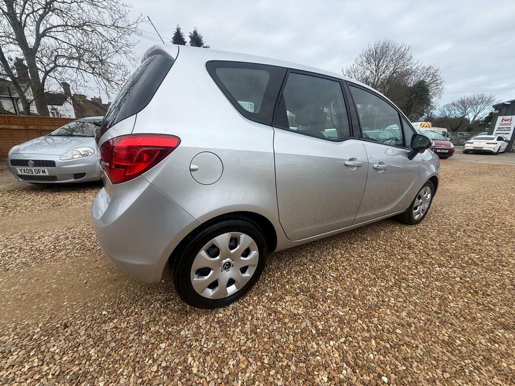 Vauxhall Meriva 1.4 16V Exclusiv Euro 5 Silver #5
