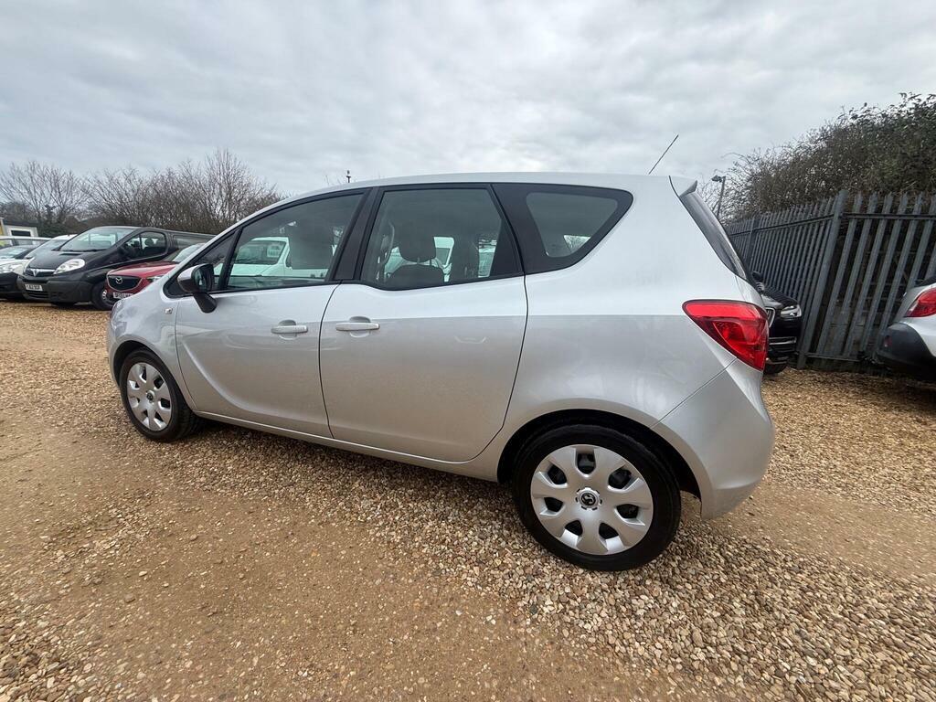 Vauxhall Meriva 1.4 16V Exclusiv Euro 5 Silver #4