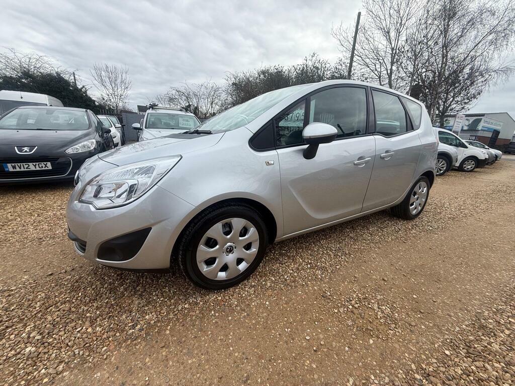 Vauxhall Meriva 1.4 16V Exclusiv Euro 5 Silver #2