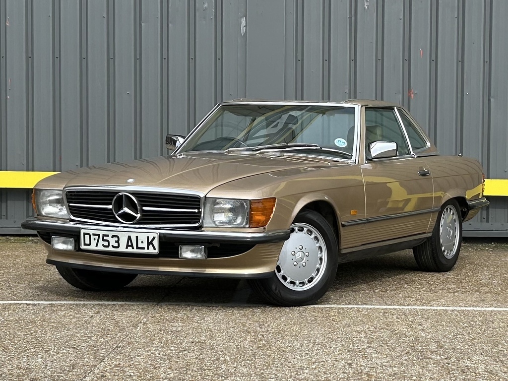 Mercedes-Benz SEC Series Slsec Series Sl Convertible 3.0 Gold #3