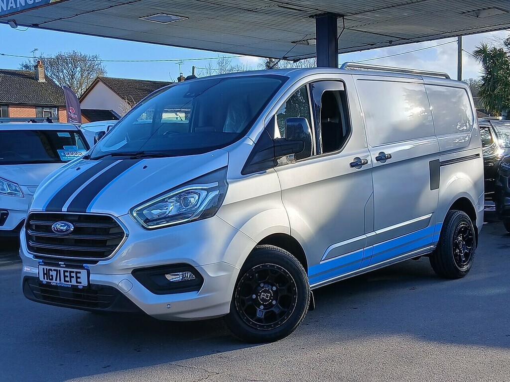 Ford Transit Custom 300 Limited Pv Ecoblue 2.0 Panel Van D HG71EFE Silver #3