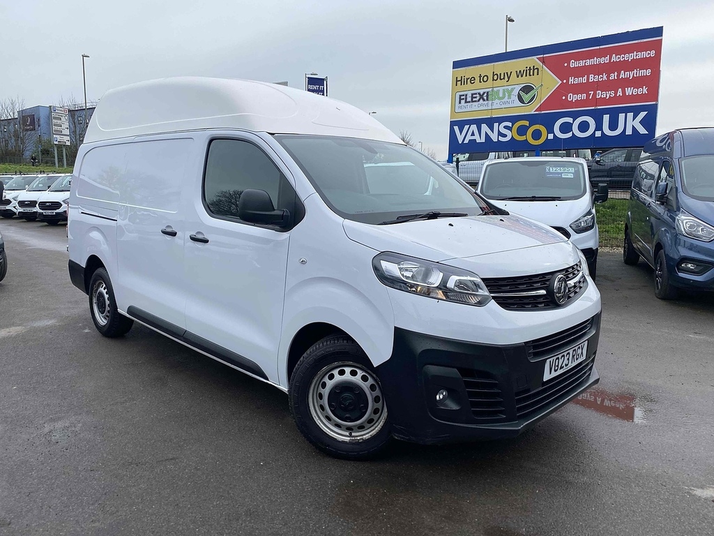 Vauxhall Vivaro 1.5 Turbo D 2900 Dynamic Panel Van 6Dr Manu VO23RGX White #4