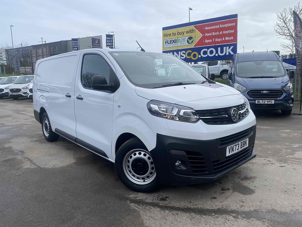 Vauxhall Vivaro 1.5 Turbo D 2900 Prime Panel Van 6Dr VN73BBK White #4