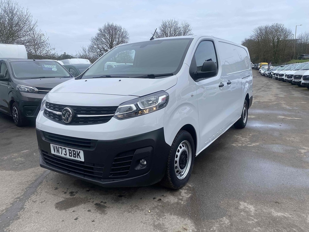 Vauxhall Vivaro 1.5 Turbo D 2900 Prime Panel Van 6Dr VN73BBK White #3