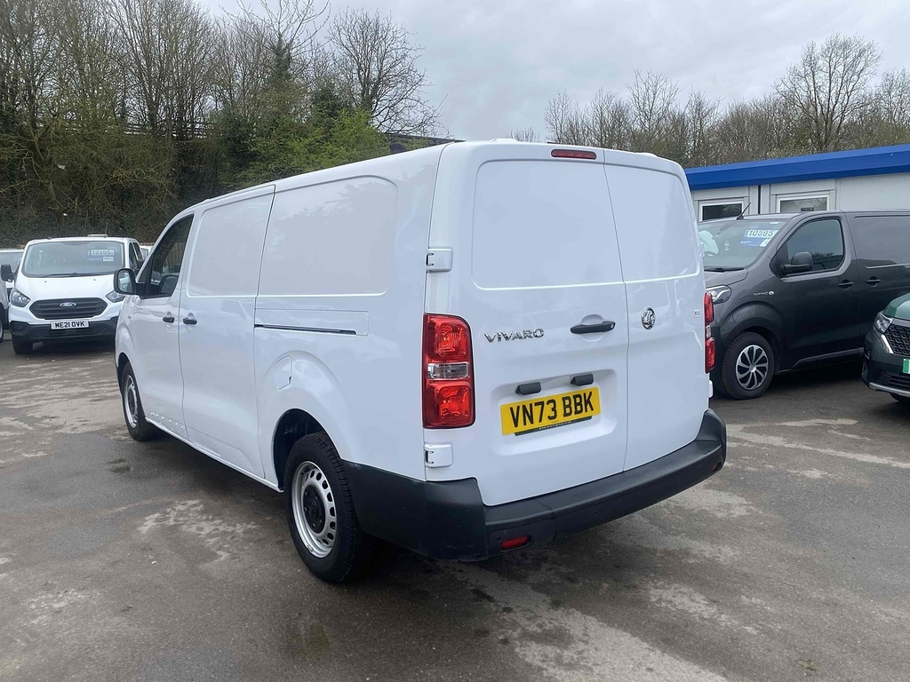 Vauxhall Vivaro 1.5 Turbo D 2900 Prime Panel Van 6Dr VN73BBK White #6