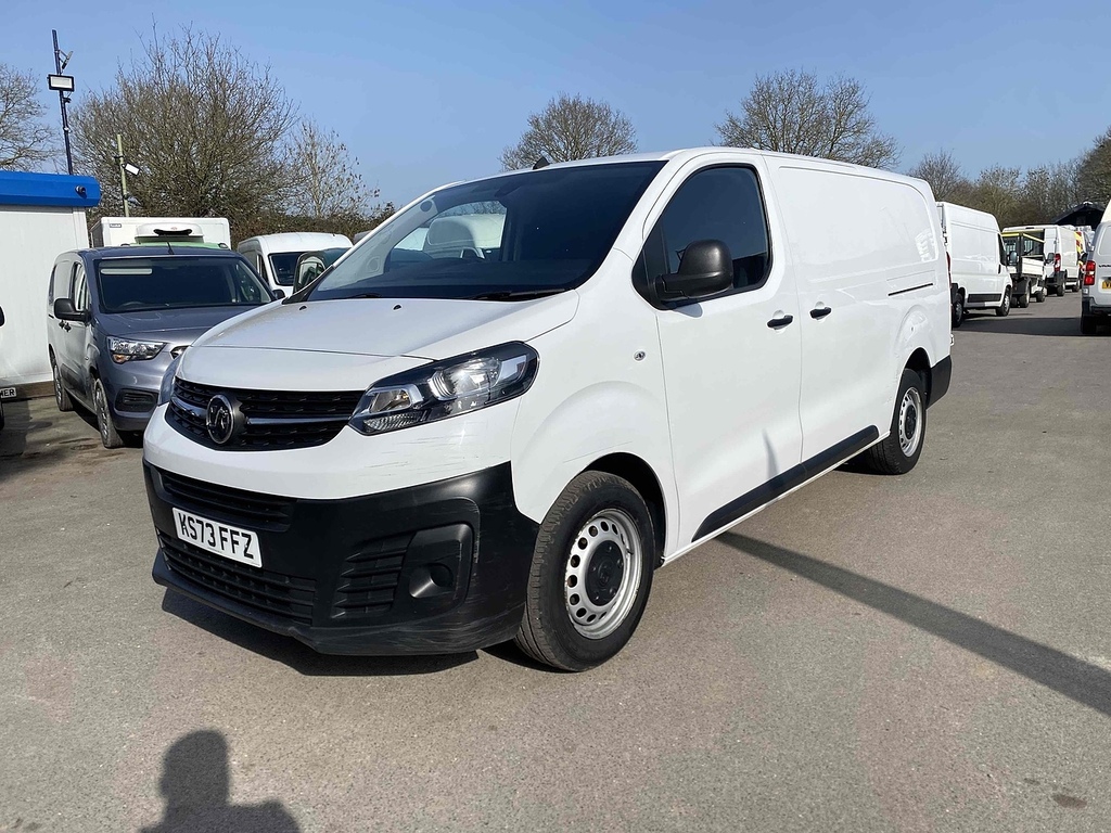 Vauxhall Vivaro 1.5 Turbo D 2900 Prime Panel Van 6Dr KS73FFZ White #3