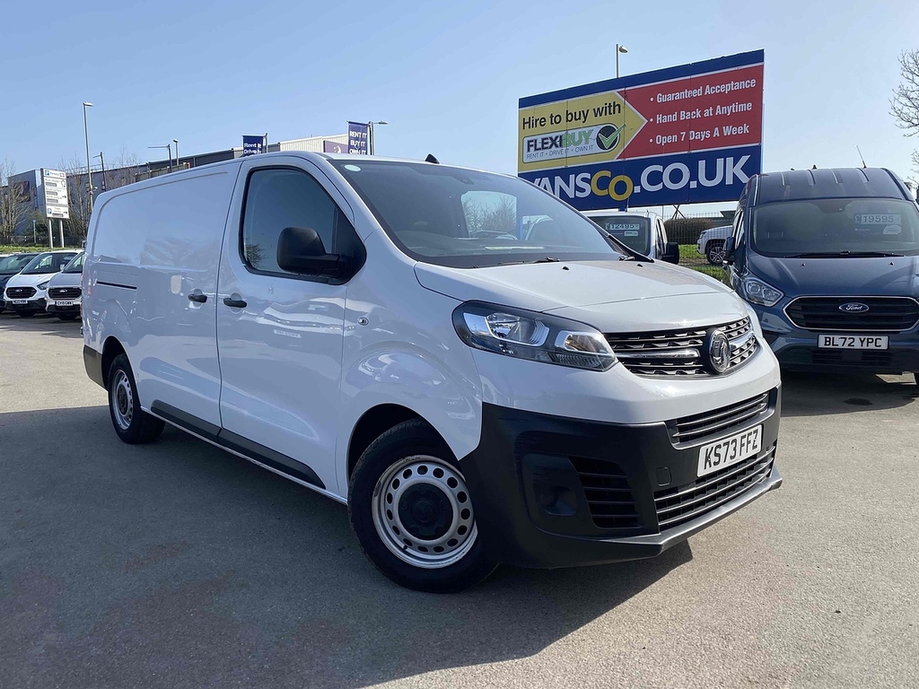 Vauxhall Vivaro 1.5 Turbo D 2900 Prime Panel Van 6Dr KS73FFZ White #4