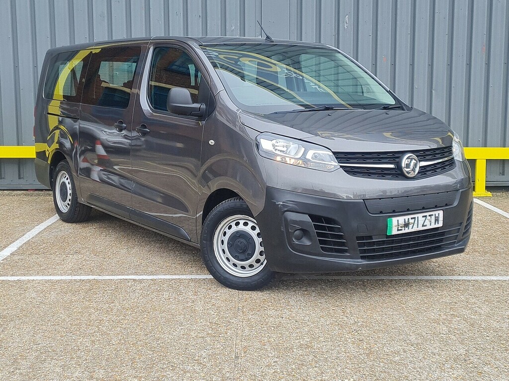 Vauxhall Vivaro 50Kwh Combi Mpv Lwb 9 Seat, 11K LM71ZTW Grey #3