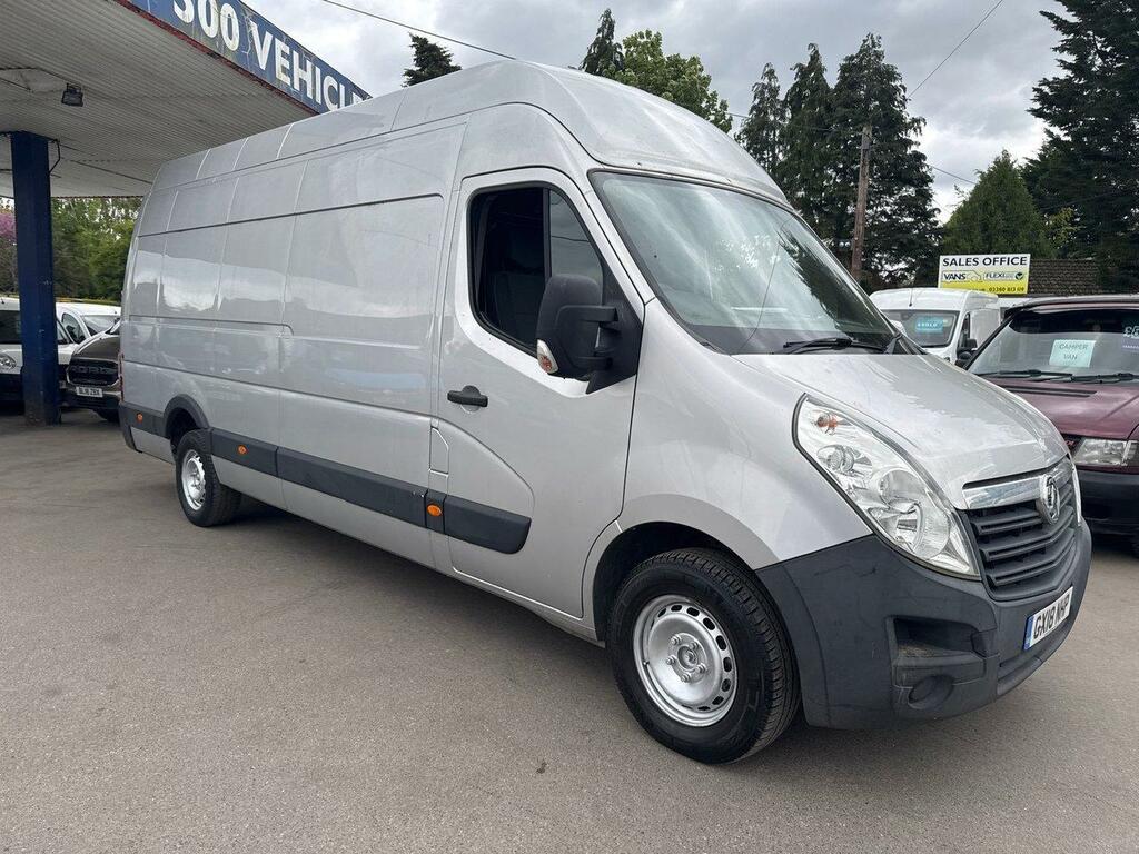Vauxhall Movano 2.3 Cdti 3500 Biturbo Panel Van GX18NHP Silver #4