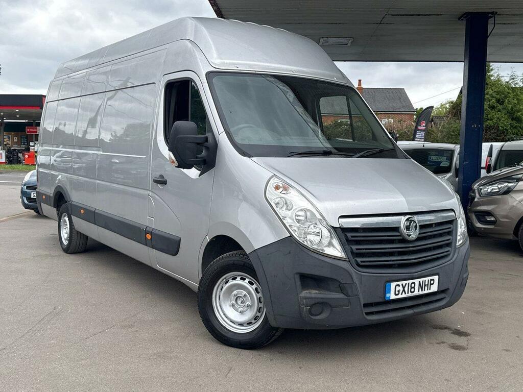 Vauxhall Movano 2.3 Cdti 3500 Biturbo Panel Van Silver