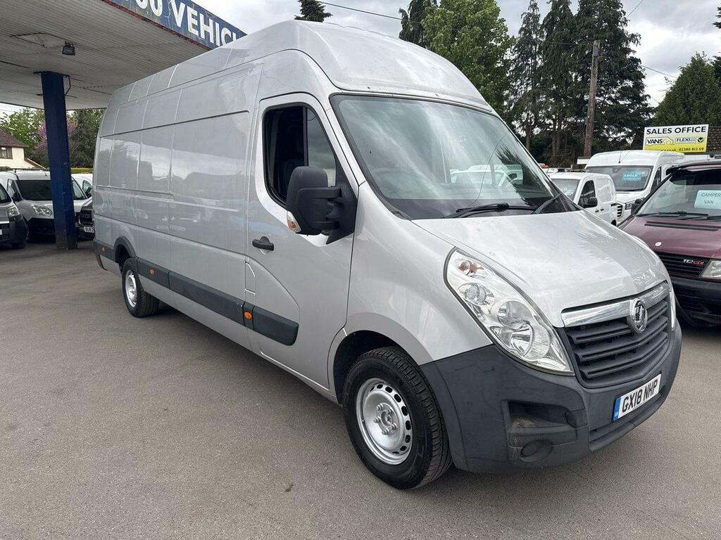 Vauxhall Movano 2.3 Cdti 3500 Biturbo Panel Van GX18NHP Silver #2