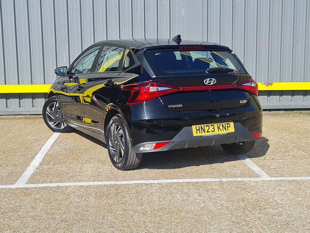 Hyundai I20 1.0 T-gdi Mhev Se Connect Hatchback Hyb HN23KNP Black #6