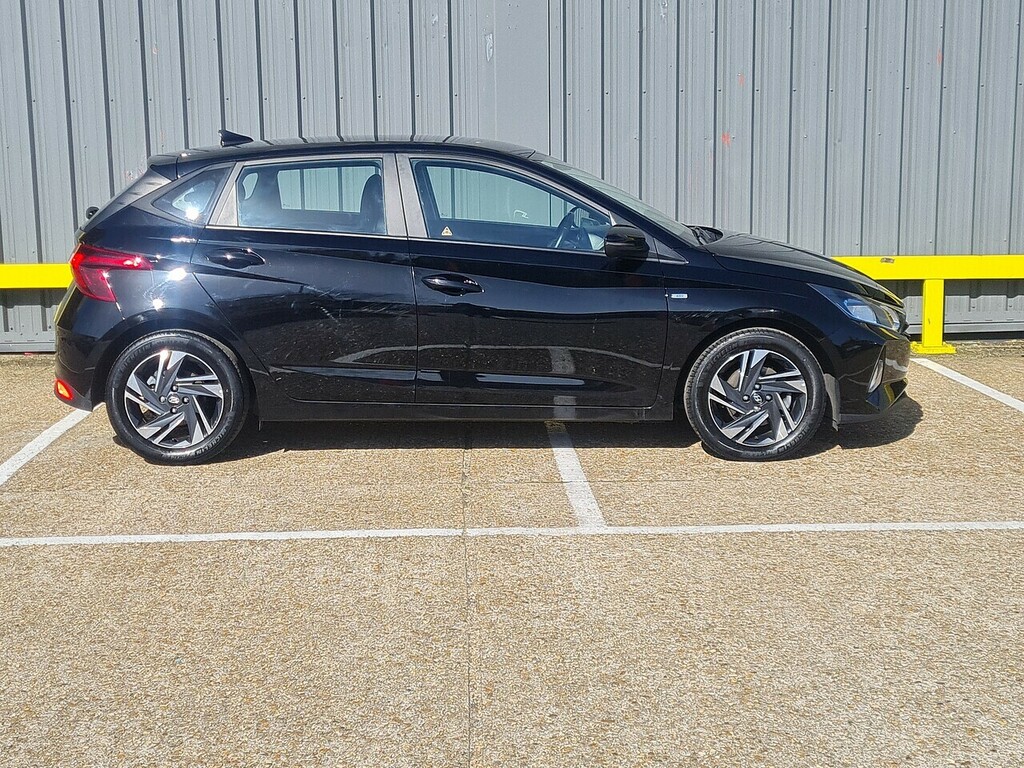 Hyundai I20 1.0 T-gdi Mhev Se Connect Hatchback Hyb HN23KNP Black #3