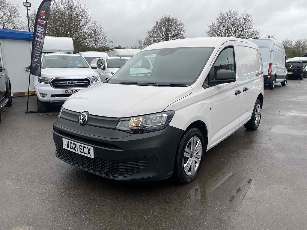 Volkswagen Caddy 2.0 Tdi C20 Commerce Panel Van S WG21ECX White #3