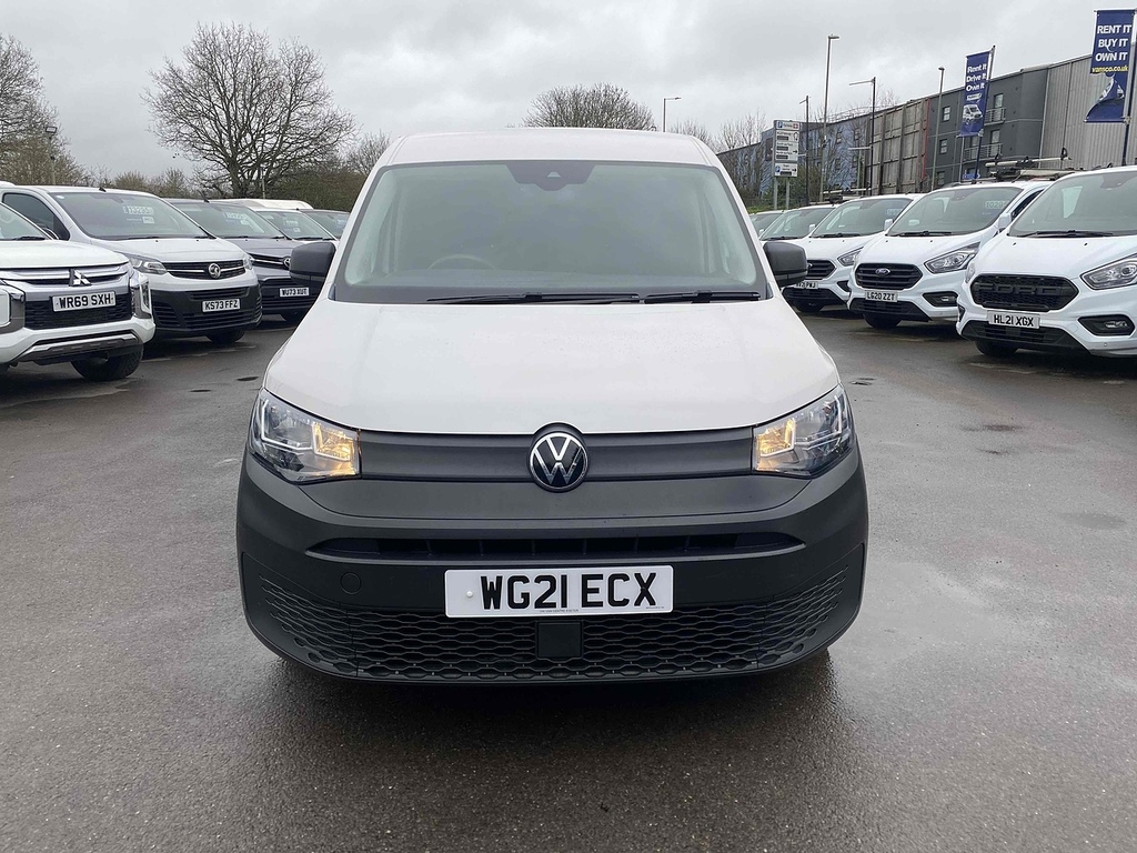 Volkswagen Caddy 2.0 Tdi C20 Commerce Panel Van S WG21ECX White #2
