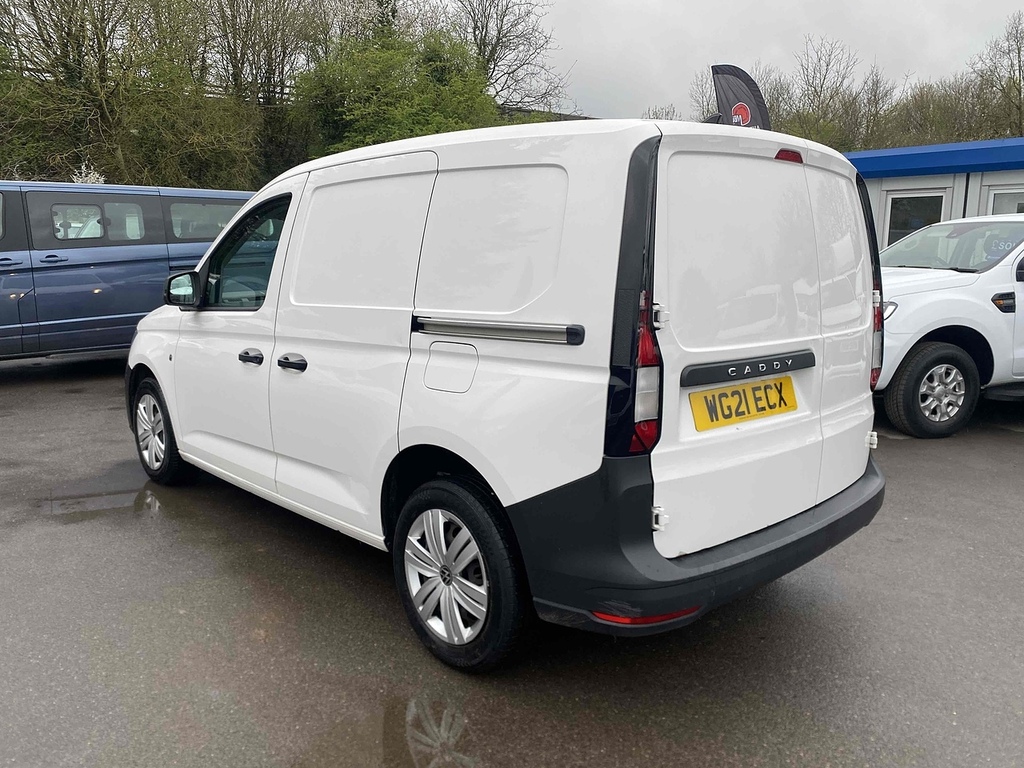 Volkswagen Caddy 2.0 Tdi C20 Commerce Panel Van S WG21ECX White #6