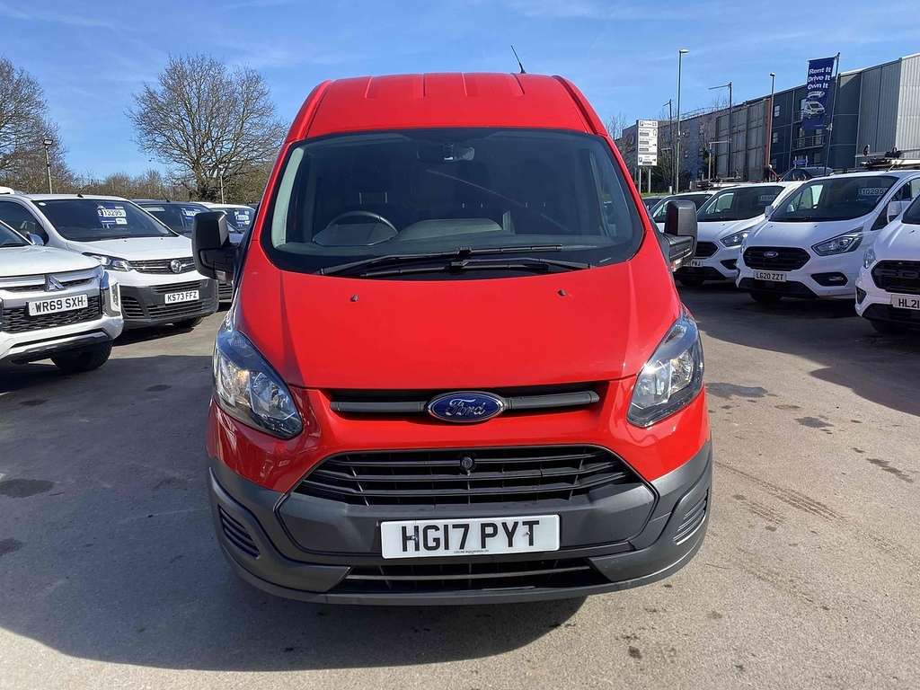 Ford Transit Custom 2.0 Tdci 310 Trend Panel Van L2 HG17PYT Red #2