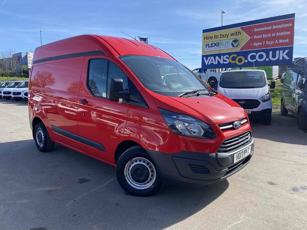 Ford Transit Custom 2.0 Tdci 310 Trend Panel Van L2 HG17PYT Red