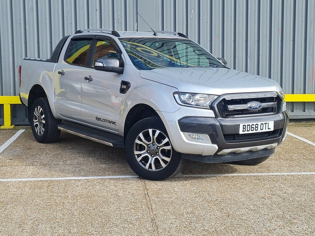 Ford Ranger 3.2 Tdci Wildtrak Pickup Double Cab Aut BD68OTL Silver #3