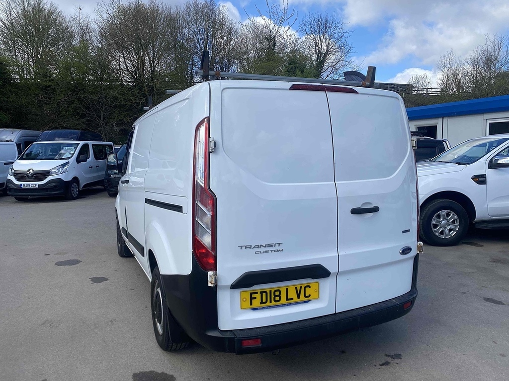 Ford Transit Custom 2.0 300 Ecoblue Panel Van L1 H1 FD18LVC White #5