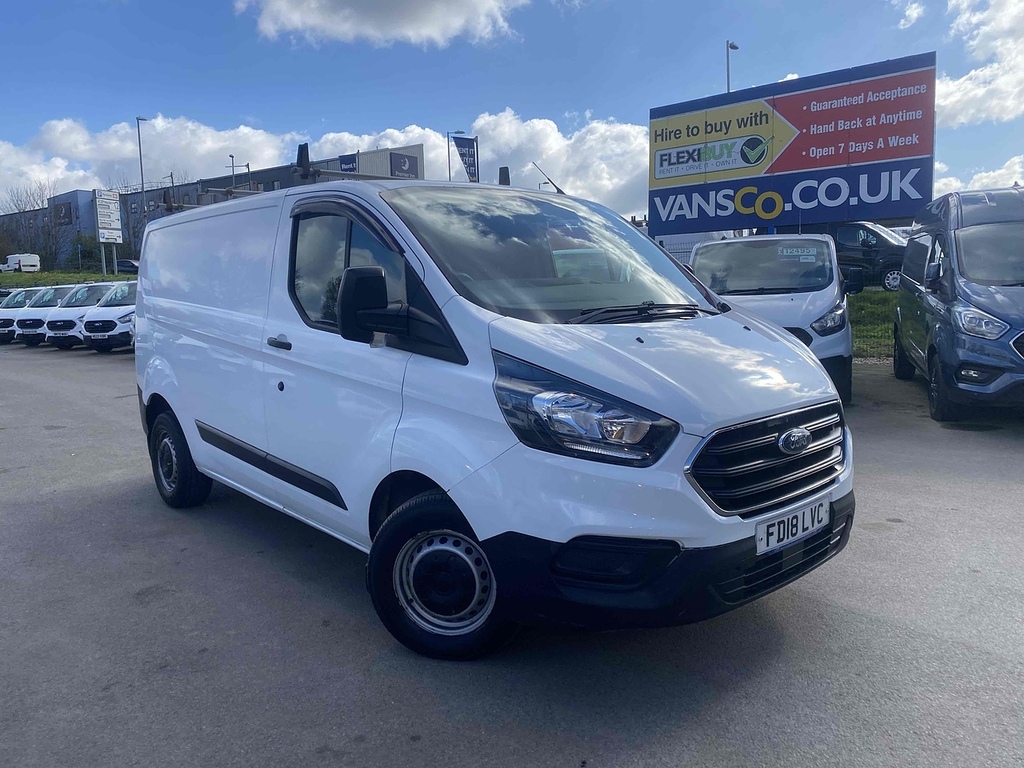 Ford Transit Custom 2.0 300 Ecoblue Panel Van L1 H1 FD18LVC White #4