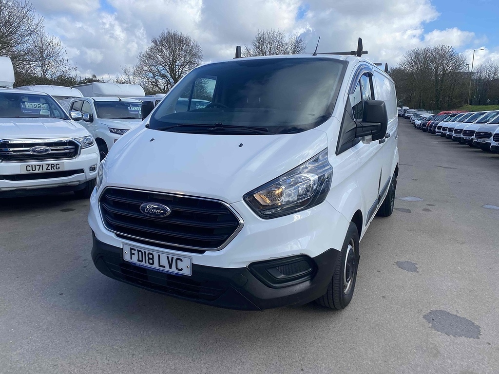 Ford Transit Custom 2.0 300 Ecoblue Panel Van L1 H1 FD18LVC White #3
