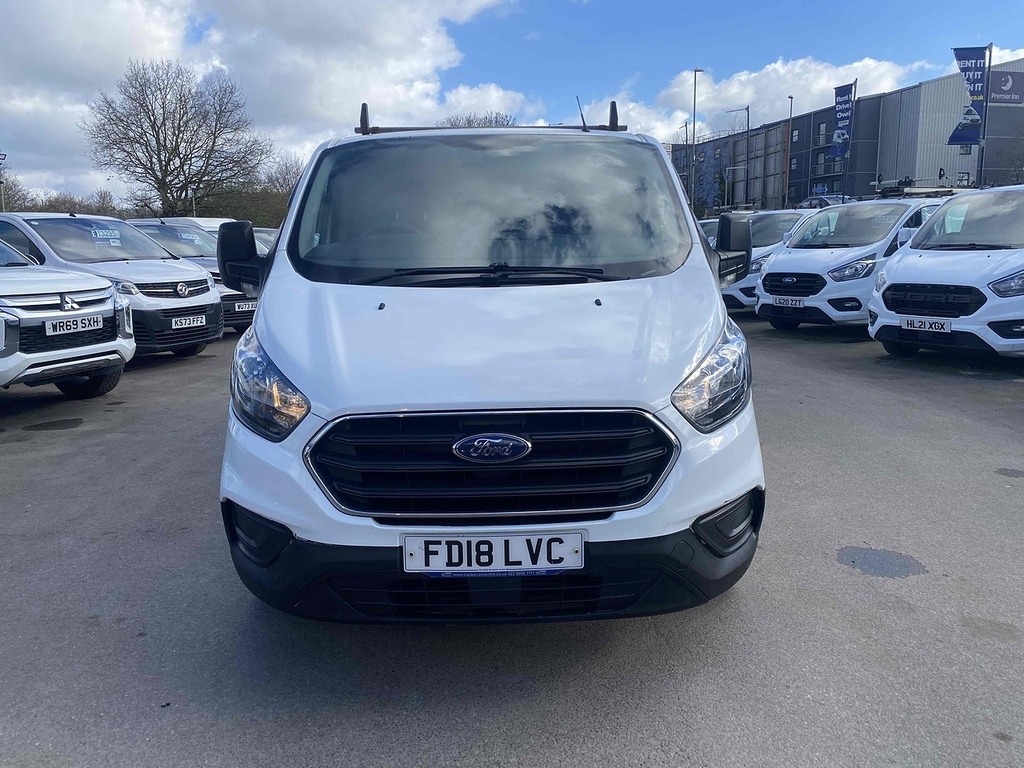 Ford Transit Custom 2.0 300 Ecoblue Panel Van L1 H1 FD18LVC White #2